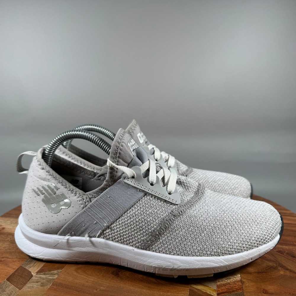 New Balance FuelCore Nergize Womens Grey White Sneakers WXNRGOH Size 5